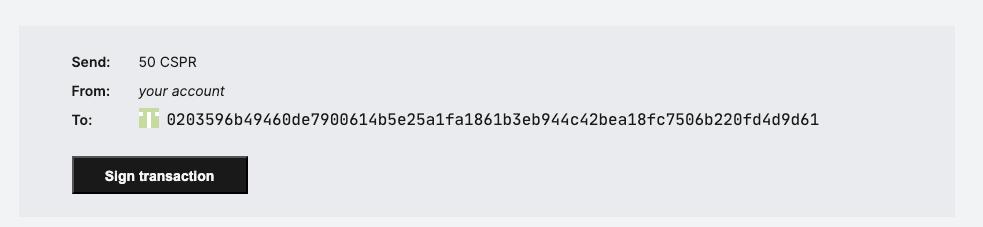 Account identicon example